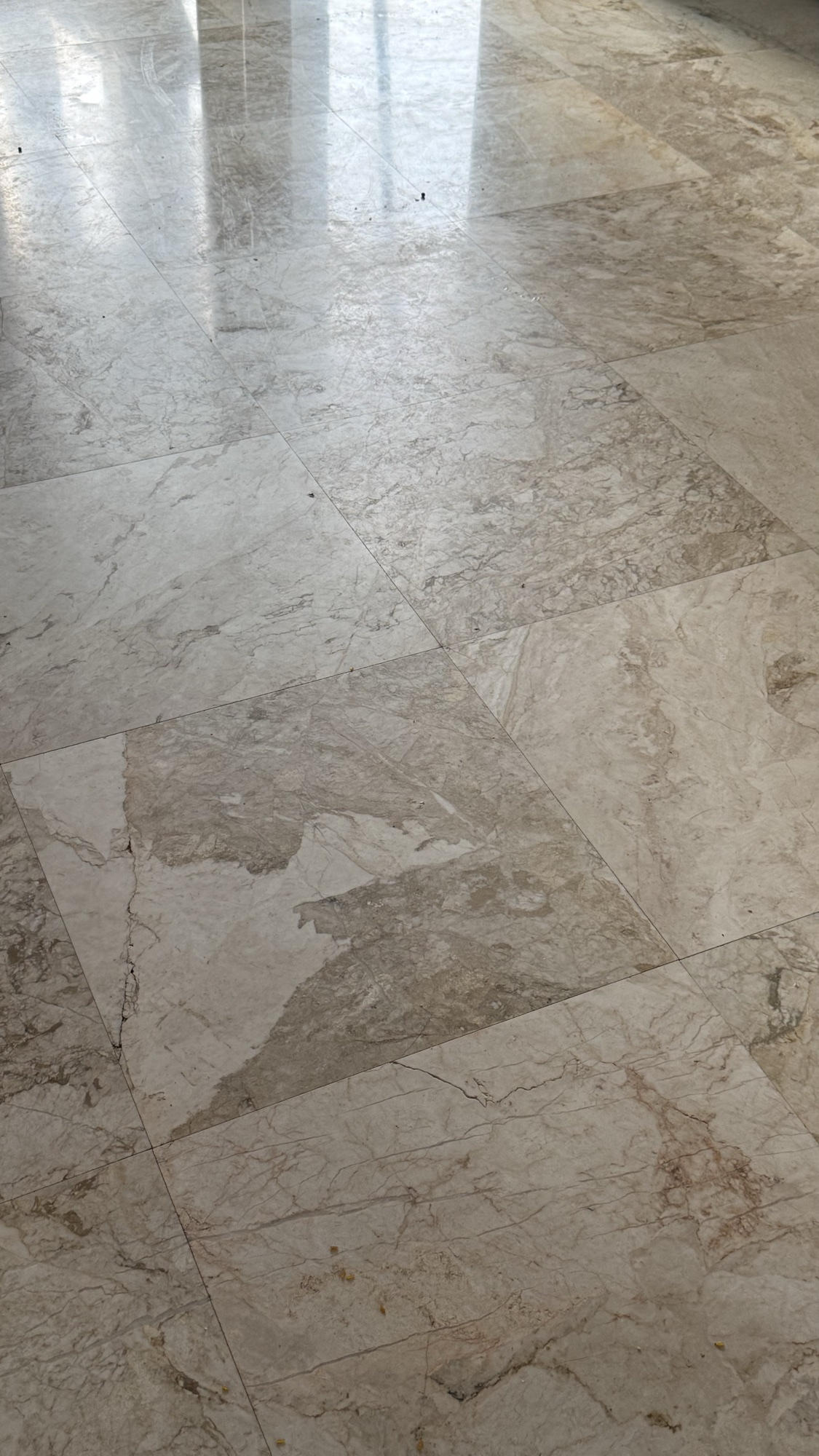 Floor condition before restoration